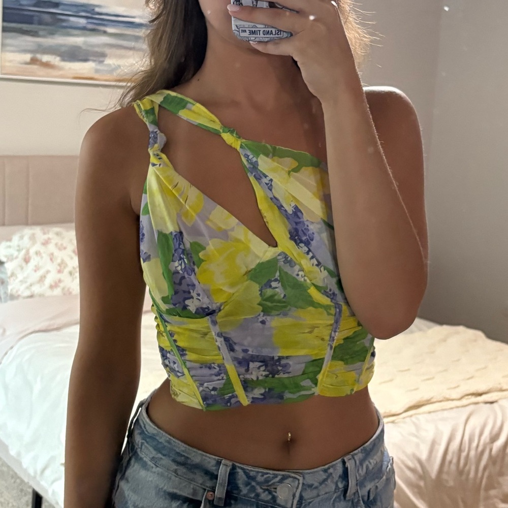 Vibrant Multicolor Zara Top